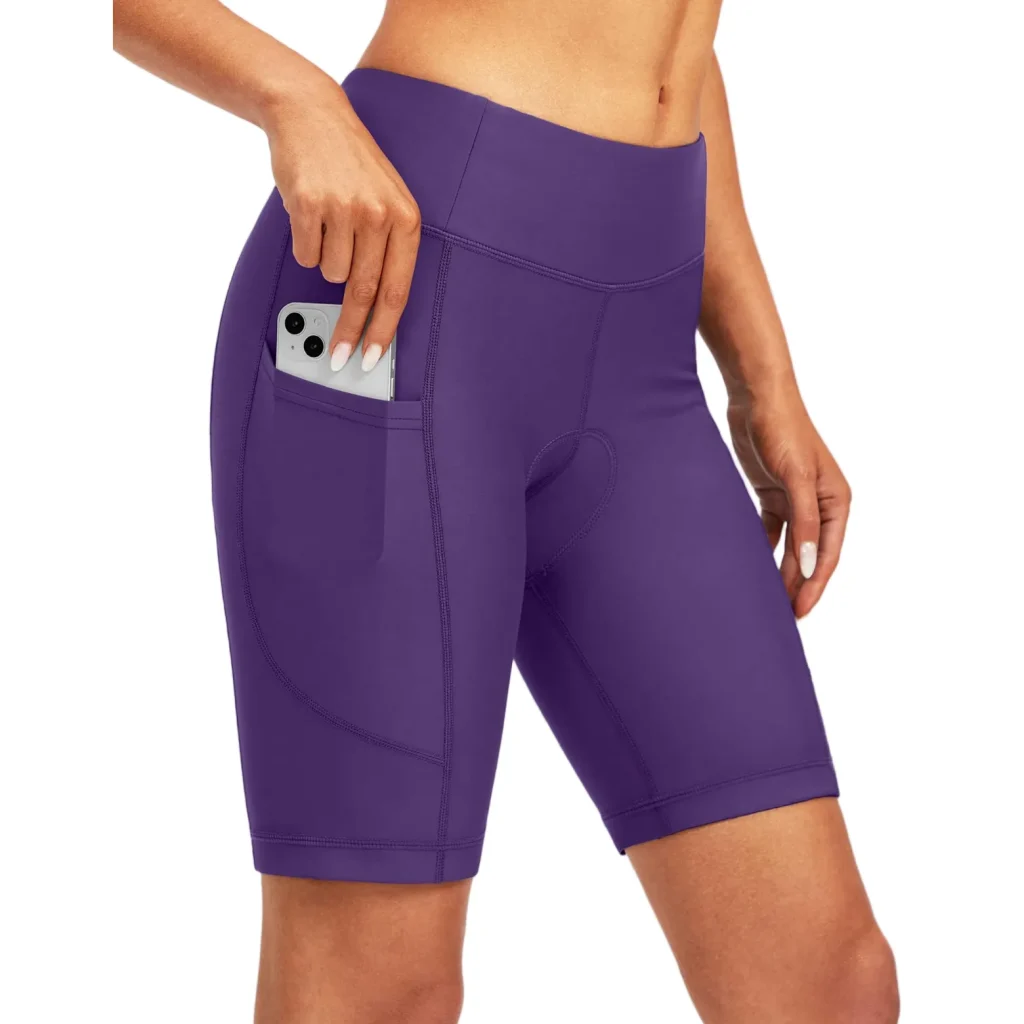 Women’s High-Waist Biker Shorts Manufacturer | Yoga & Gym Shorts with Pockets Supplier