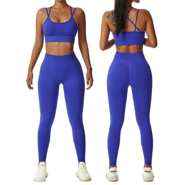 Women’s 2-Piece Workout Set Manufacturer | Tank Top & High-Waisted Yoga Leggings Supplier