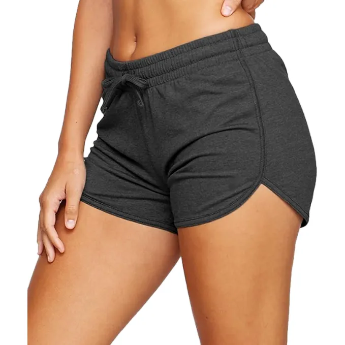 Women’s Yoga & Running Shorts Manufacturer | Cotton Blend Active Shorts Supplier