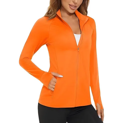 Women’s Sports Workout Yoga Jacket Manufacturer & Supplier | Zip Up Activewear Jacket with Pockets