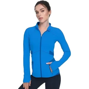 Women’s Lightweight Running Workout Jacket OEM Manufacturer | Athletic Zip Up Jacket Supplier