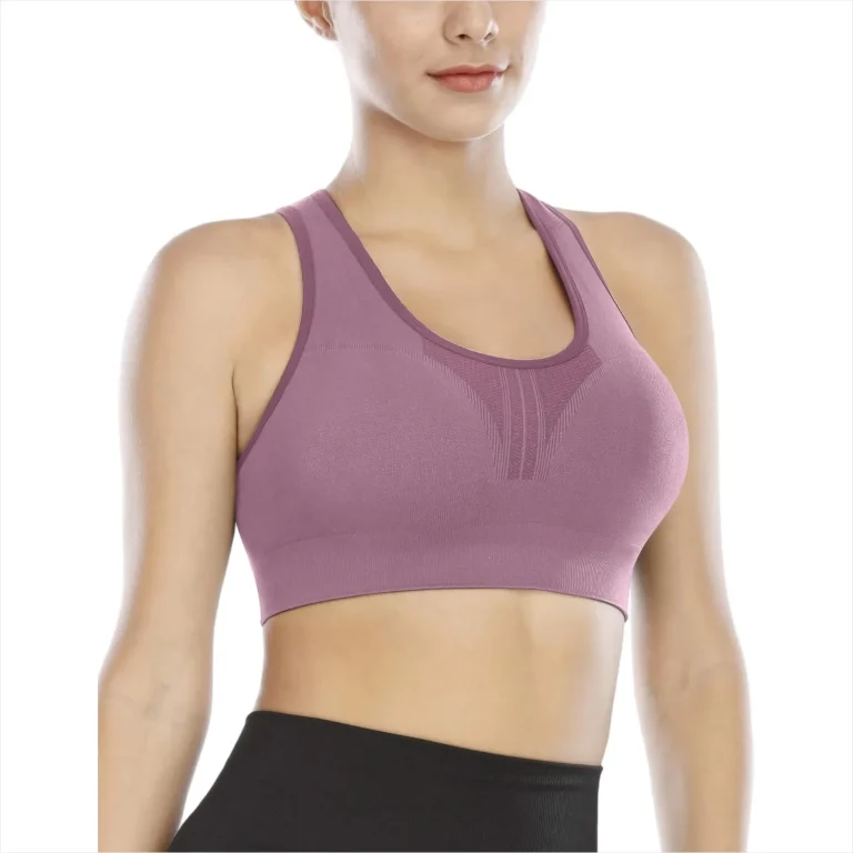 Women’s Seamless Sports Bra OEM Manufacturer | Criss Cross Strappy Padded Yoga Athletic Exercise Bra Supplier