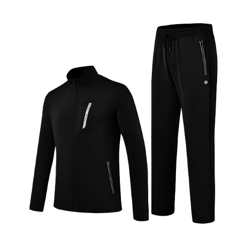 Men’s Tracksuit Manufacturer | 2-Piece Sweat Suit Casual Jogging Sports Set Supplier