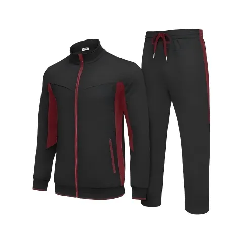 Men’s Tracksuit Manufacturer | Casual Long Sleeve Sweat Suit Running Jogging Set Supplier