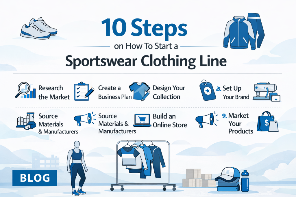 How to Start a Sportswear Brand: Step-by-Step Guide