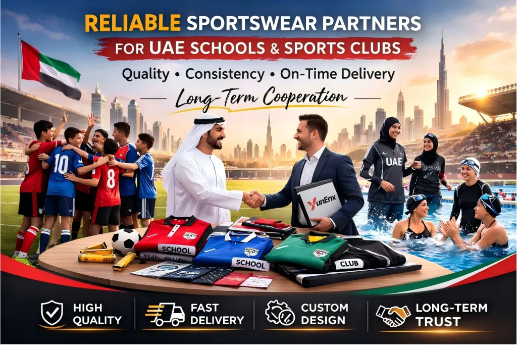 Sportswear Suppliers for UAE Schools and Sports Clubs