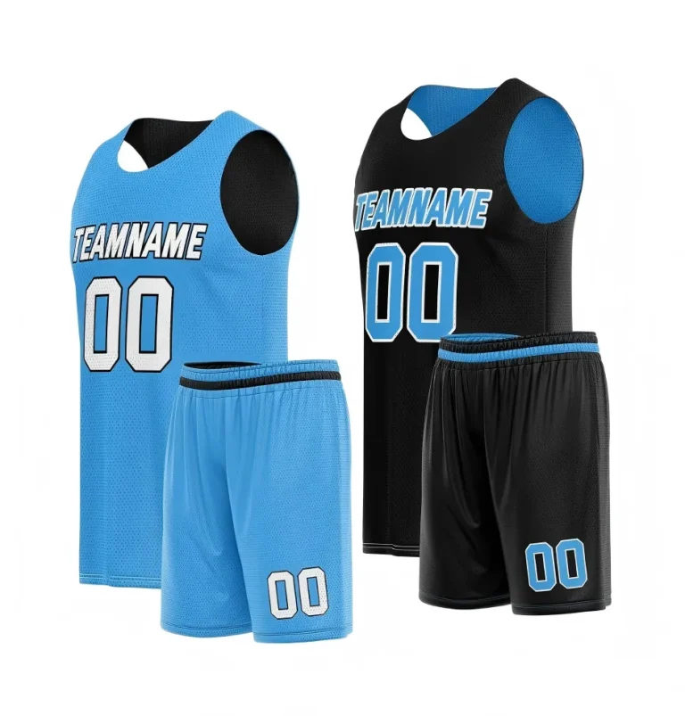 Custom Reversible Basketball Uniform Set Manufacturer – Jersey & Shorts for Youth, Men & Women with Logo Name Number