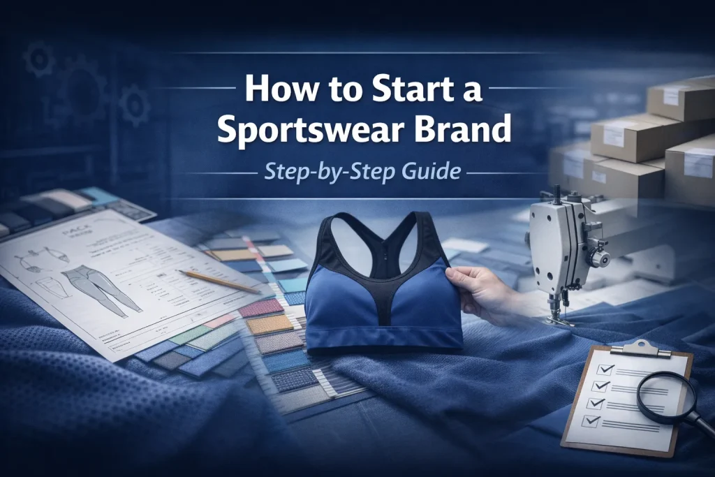 How to Start a Sportswear Brand (Complete Step-by-Step Guide for 2026)