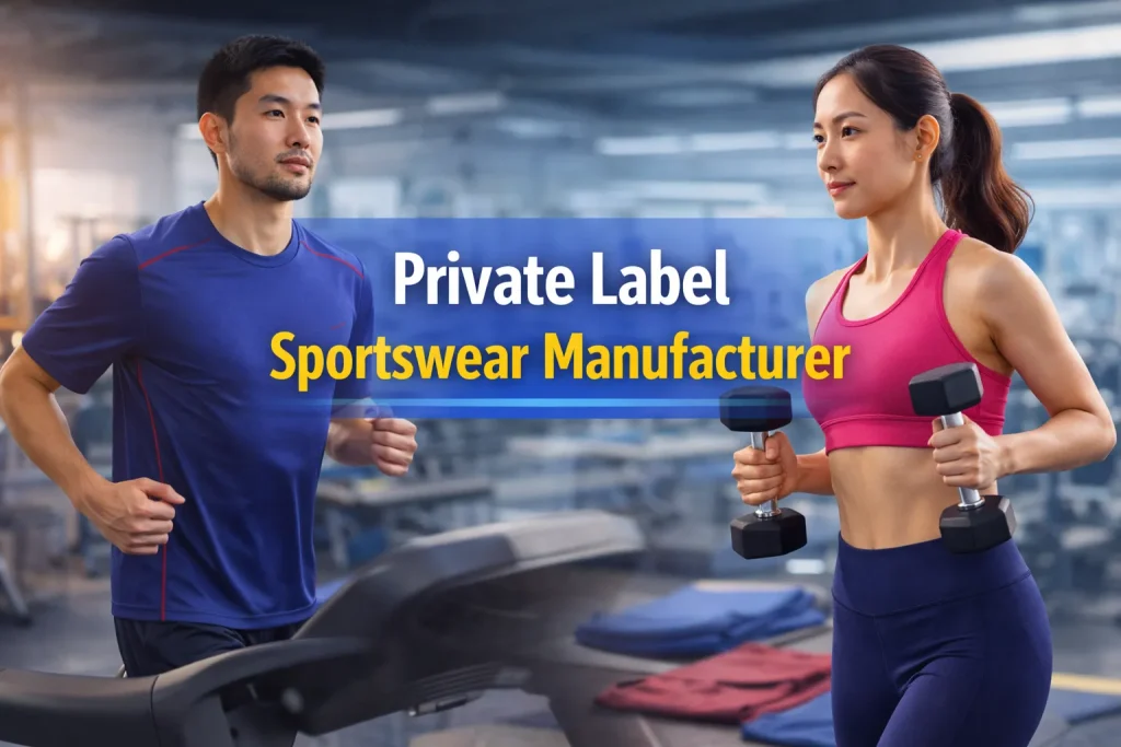 Private Label Sportswear Manufacturer: Complete Guide for Brands and Startups