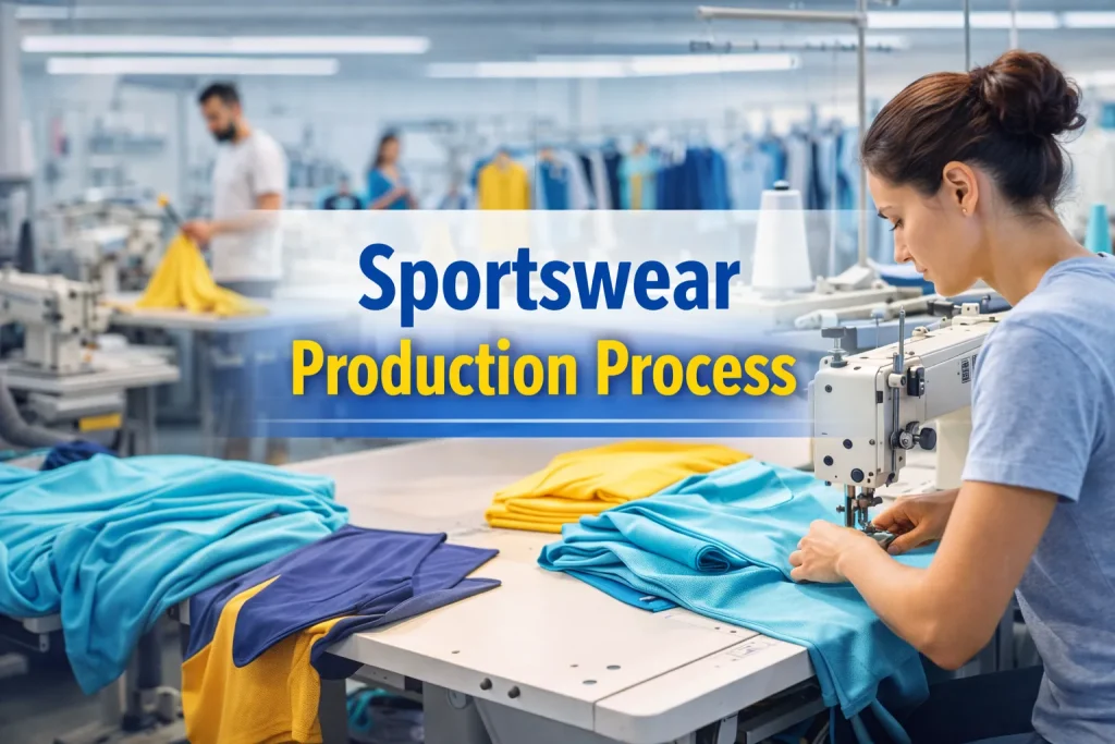 Sportswear Production Process: A Complete Guide for Brands and Startups