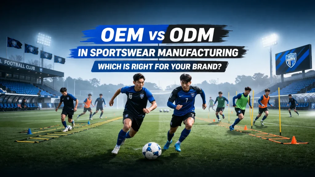 OEM vs ODM in Sportswear Manufacturing: Understanding the Differences