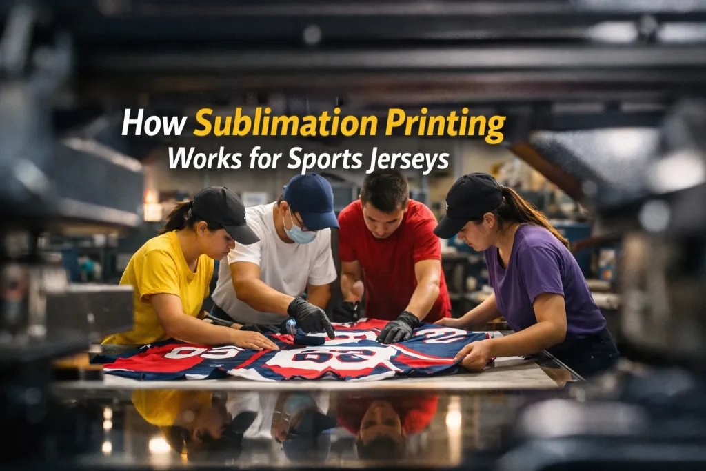 How Sublimation Printing Works for Sports Jerseys
