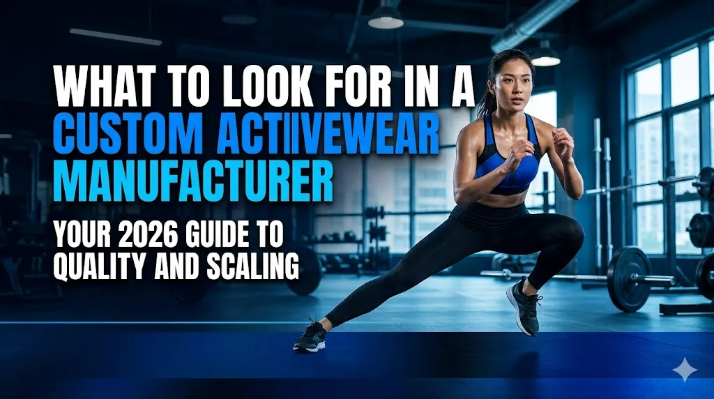 What to Look for in a Custom Activewear Manufacturer: A 2026 Guide to Quality and Scaling